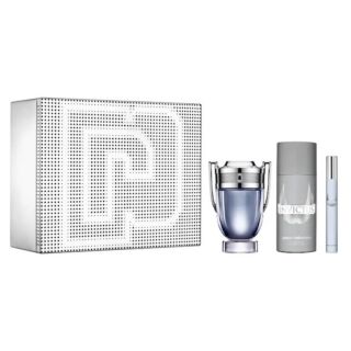 Paco Rabanne Invictus EDT 100ml 3-Piece Gift Set