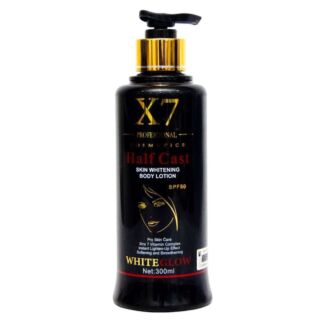 White Glow X7 Professional Cosmetics Half Cast Skin Whitening Body Lotion 300ml